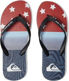 Шлепанцы Molokai 4th of July Quiksilver, цвет Blue 2