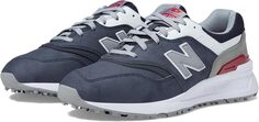 Кроссовки 997 SL Golf Shoes New Balance, цвет Navy/Grey/Red