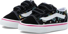 Кроссовки Old Skool V Vans, цвет Floral Black