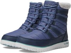 Зимние ботинки Ultralight Boot Quilt Water Resistant Insulated Lace-Up L.L.Bean, цвет Classic Navy/Midnight L.L.Bean®