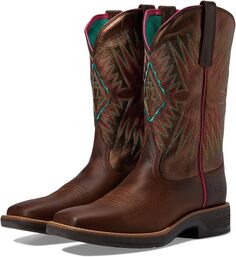 Ковбойские сапоги Ridgeback Western Boot Ariat, цвет Distressed Tan