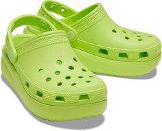 Сабо Classic Cutie Crush Clog Crocs, цвет Limeade