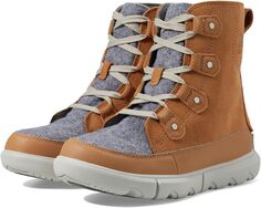 Ботинки на шнуровке Explorer Next Joan Waterproof SOREL, цвет Tawny Buff/Moonstone