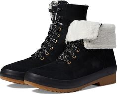 Ботинки на шнуровке Camp Boot II Suede + Sherpa Keds, черный