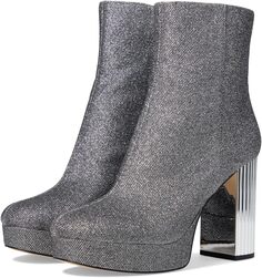 Ботильоны Porter Platform Bootie MICHAEL Michael Kors, цвет Silver