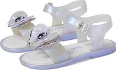 Сандалии на плоской подошве Mini Mar Sandal + Barbie Mini Melissa, цвет Pearly Blue