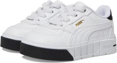 Кроссовки Cali Court Leather Alternate Closure PUMA, цвет Puma White/Puma Black