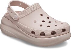 Сабо Classic Crush Clog Crocs, цвет Pink Clay Simmer