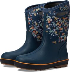 Резиновые сапоги Classic II Water Garden Bogs, цвет Indigo Multi