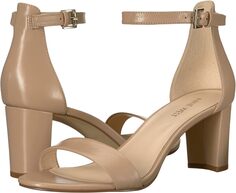 Босоножки Pruce Block Heel Sandal Nine West, цвет Natural Staci Leather