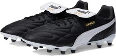 Бутсы King Top Firm Ground/Artificial Ground PUMA, цвет PUMA Black/PUMA White/PUMA Gold