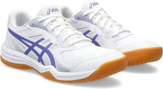 Кроссовки Upcourt 5 Volleyball Shoe ASICS, цвет White/Blue Violet