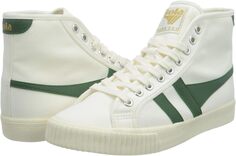 Кроссовки Tennis Mark Cox High Gola, цвет Off-White/Green