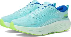 Кроссовки Go Run Arch Fit Max Road 6 SKECHERS, цвет Blue/Lime
