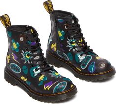 Ботинки на шнуровке 1460 Dr. Martens, цвет Black Print Print