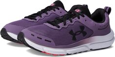 Кроссовки Charged Assert 10 Under Armour, цвет Retro Purple/Retro Purple/Black