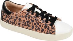 Кроссовки Comfort Foam Erica Sneakers Journee Collection, леопард