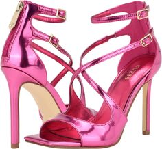 Босоножки Sella GUESS, цвет Pink Mirror Metallic