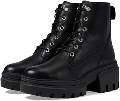 Ботинки на шнуровке Everleigh 6&quot; Lace-Up Boot Timberland, цвет Black Full Grain