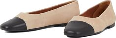 Балетки Jolin Suede Toe Cap Flat Vagabond Shoemakers, цвет Safari/Black