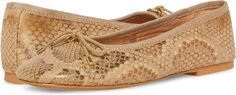 Балетки Blossoms Ballet Flat Steve Madden, цвет Gold Snake