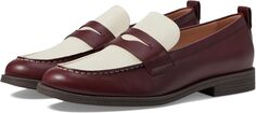 Лоферы Stassi Penny Loafer Cole Haan, цвет Bloodstone/Ivory Leather