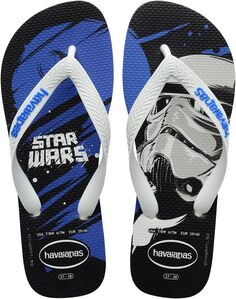 Шлепанцы Star Wars Flip Flop Sandal Havaianas, цвет White/Star Blue/White