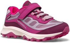 Кроссовки Moab Speed Low A/C Waterproof Merrell, цвет Grey/Berry