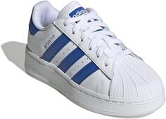 Кроссовки Superstar XLG adidas, цвет Footwear White/Blue/Footwear White