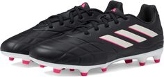 Бутсы Copa Pure.3 Firm Ground adidas, цвет Black/Zero Metallic