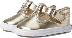 Кроссовки Champion Lace Toe Cap T-Strap Keds, цвет Champagne Metallic