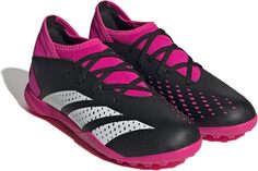 Бутсы Predator Accuracy.3 Turf Soccer adidas, цвет Black/White/Team Shock Pink
