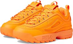 Кроссовки Disruptor II Premium Fila, цвет Orange Pop/Orange Pop/Orange Pop