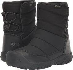 Зимние ботинки Puffrider Waterproof KEEN, цвет Black/Steel Grey