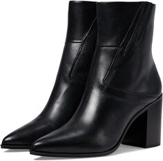 Ботильоны Ticada Pointed Toe Bootie Franco Sarto, черная кожа