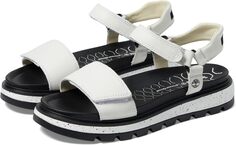 Сандалии на плоской подошве Ray City Sandal Ankle Strap Timberland, цвет White Full Grain