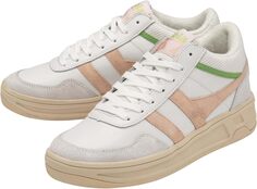 Кроссовки Swerve Gola, цвет White/Pearl Pink/Patina Green