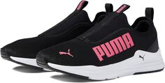 Кроссовки Wired Run Rapid Slip-On PUMA, цвет Puma Black/Sunset Pink