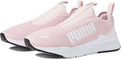 Кроссовки Wired Run Rapid Slip-On PUMA, цвет Chalk Pink/Puma White/Puma Silver