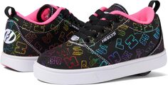 Кроссовки Heelys Pro 20 Prints Sneakers Heelys, цвет Black/Rainbow/Pink