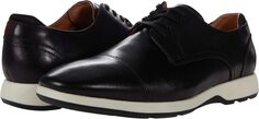 Оксфорды Transit Cap Toe Oxford Florsheim, цвет Black/White