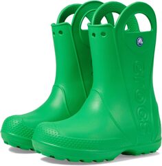 Резиновые сапоги Handle It Rain Boot Crocs, цвет Grass Green