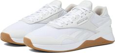 Кроссовки Nano Classic Reebok, цвет White/Pure Grey/Sleek Metallic