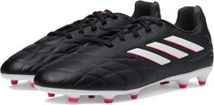 Бутсы Copa Pure.3 Firm Ground Soccer Cleat adidas, цвет Black/Zero Metallic