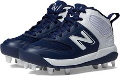 Бутсы 3000 v6 Rubber Molded New Balance, цвет Navy/White