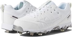 Бутсы 9 Spike Ambition 2 Low Metal Baseball Cleat Mizuno, белый