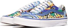 Кроссовки Old Skool 36 DX Vans, цвет (Anaheim Factory) Airbrush/True White