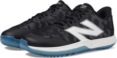 Бутсы FuelCell 4040v7 Turf Trainer New Balance, цвет Black/Optic White 1