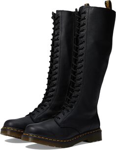 Сапоги 1B60 20-Eye Zip Boot Dr. Martens, цвет Black Virginia