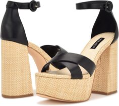 Босоножки Willie 3 Nine West, черный